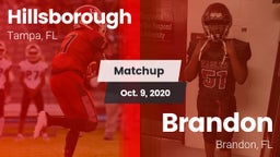 Matchup: Hillsborough vs. Brandon  2020