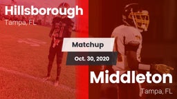 Matchup: Hillsborough vs. Middleton  2020