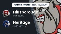 Recap: Hillsborough  vs. Heritage  2020