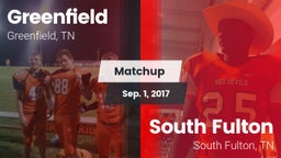 Matchup: Greenfield vs. South Fulton  2017
