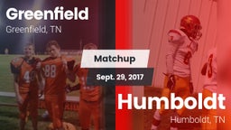 Matchup: Greenfield vs. Humboldt  2017