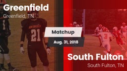 Matchup: Greenfield vs. South Fulton  2018