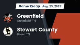 Recap: Greenfield  vs. Stewart County  2023