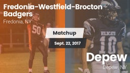 Matchup: Fredonia-Westfield-B vs. Depew  2017