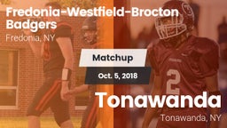 Matchup: Fredonia-Westfield-B vs. Tonawanda  2018