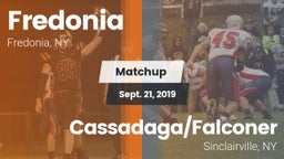 Matchup: Fredonia-Westfield-B vs. Cassadaga/Falconer  2019