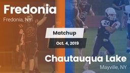 Matchup: Fredonia-Westfield-B vs. Chautauqua Lake  2019