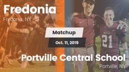 Matchup: Fredonia-Westfield-B vs. Portville Central School 2019