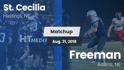 Matchup: St. Cecilia vs. Freeman  2018