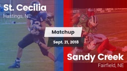Matchup: St. Cecilia vs. Sandy Creek  2018