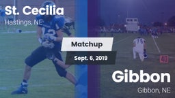 Matchup: St. Cecilia vs. Gibbon  2019