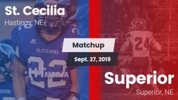 Matchup: St. Cecilia vs. Superior  2019
