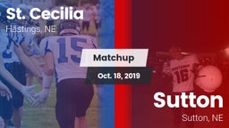 Matchup: St. Cecilia vs. Sutton  2019
