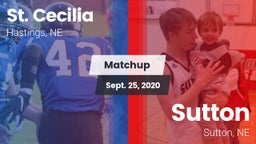 Matchup: St. Cecilia vs. Sutton  2020