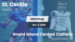 Matchup: St. Cecilia vs. Grand Island Central Catholic 2020