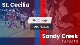 Matchup: St. Cecilia vs. Sandy Creek  2020
