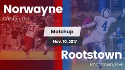 Matchup: Norwayne vs. Rootstown  2017