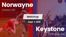 Matchup: Norwayne vs. Keystone  2018