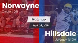 Matchup: Norwayne vs. Hillsdale  2018