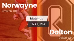 Matchup: Norwayne vs. Dalton  2020