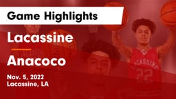 Lacassine  vs Anacoco  Game Highlights - Nov. 5, 2022