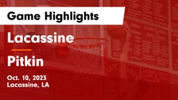 Lacassine  vs Pitkin  Game Highlights - Oct. 10, 2023