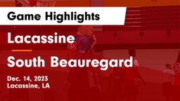 Lacassine  vs South Beauregard  Game Highlights - Dec. 14, 2023