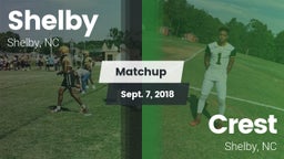 Matchup: Shelby vs. Crest  2018