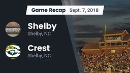Recap: Shelby  vs. Crest  2018
