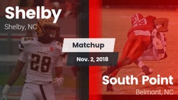 Matchup: Shelby vs. South Point  2018