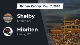 Recap: Shelby  vs. Hibriten  2018