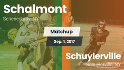Matchup: Schalmont vs. Schuylerville  2017