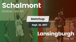 Matchup: Schalmont vs. Lansingburgh  2017