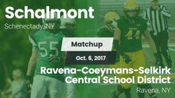 Matchup: Schalmont vs. Ravena-Coeymans-Selkirk Central School District 2017