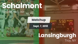 Matchup: Schalmont vs. Lansingburgh  2018