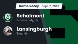 Recap: Schalmont  vs. Lansingburgh  2018