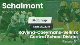Matchup: Schalmont vs. Ravena-Coeymans-Selkirk Central School District 2018