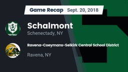 Recap: Schalmont  vs. Ravena-Coeymans-Selkirk Central School District 2018