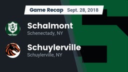 Recap: Schalmont  vs. Schuylerville  2018