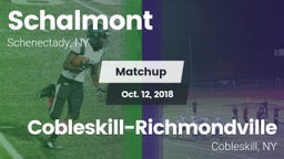 Matchup: Schalmont vs. Cobleskill-Richmondville  2018
