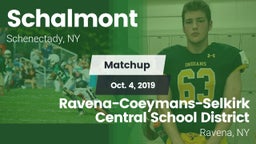 Matchup: Schalmont vs. Ravena-Coeymans-Selkirk Central School District 2019