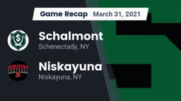Recap: Schalmont  vs. Niskayuna  2021