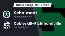 Recap: Schalmont  vs. Cobleskill-Richmondville  2022