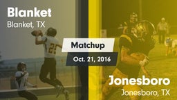 Matchup: Blanket vs. Jonesboro  2016