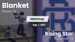 Matchup: Blanket vs. Rising Star  2017