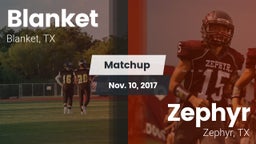 Matchup: Blanket vs. Zephyr  2017