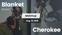 Matchup: Blanket vs. Cherokee 2018