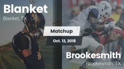 Matchup: Blanket vs. Brookesmith  2018