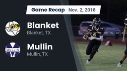 Recap: Blanket  vs. Mullin  2018