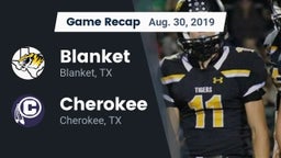 Recap: Blanket  vs. Cherokee  2019